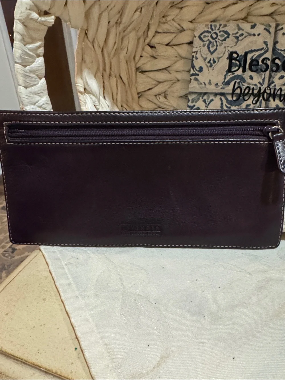 Levenger Leather Pouch - Deep Brown